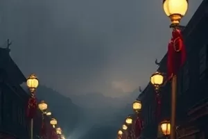 《面包房的第七年》剧照，清晨出炉的长条面包与玻璃柜台
